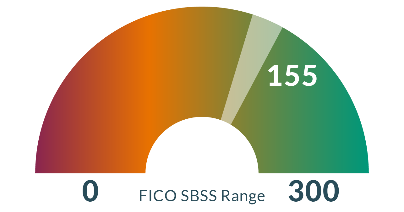 FICO SBSS Range