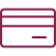 icon - burgundy debit card