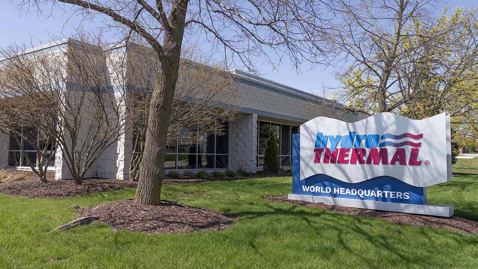 exterior view of hydro-thermal building