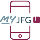 MyJFG Logo with Mobile Phone Icon