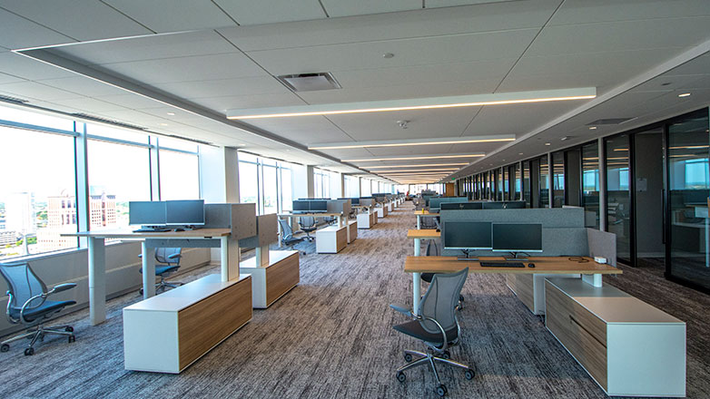 Cathedral Place 18th Floor Workstations