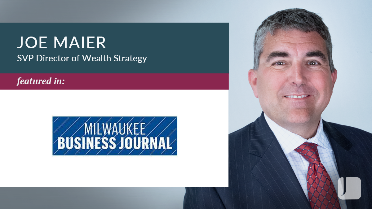 Joe Maier in Milwaukee Business Journal