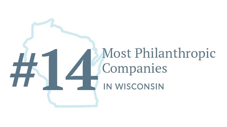 Number 14 Most Philanthropic Company