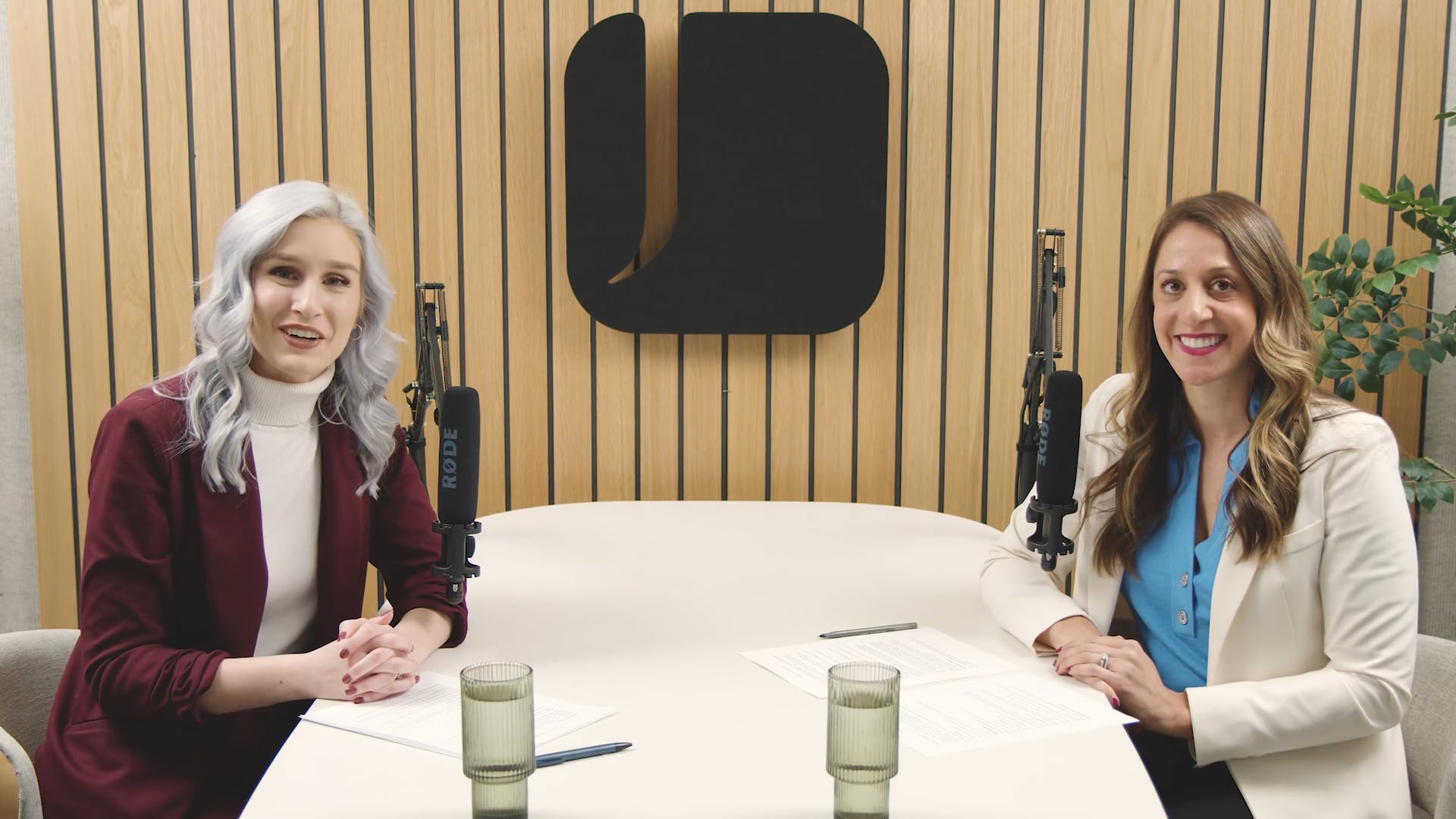 Sam Kolb and Brittany Sparks speaking on the budgeting webinar.