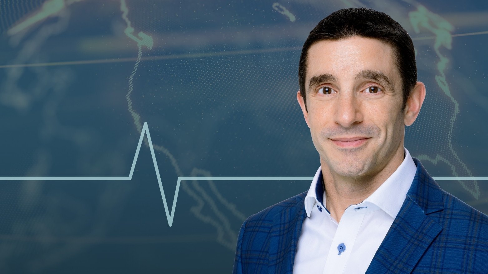 Stylized digital globe highlighting North and South America with glowing network lines.