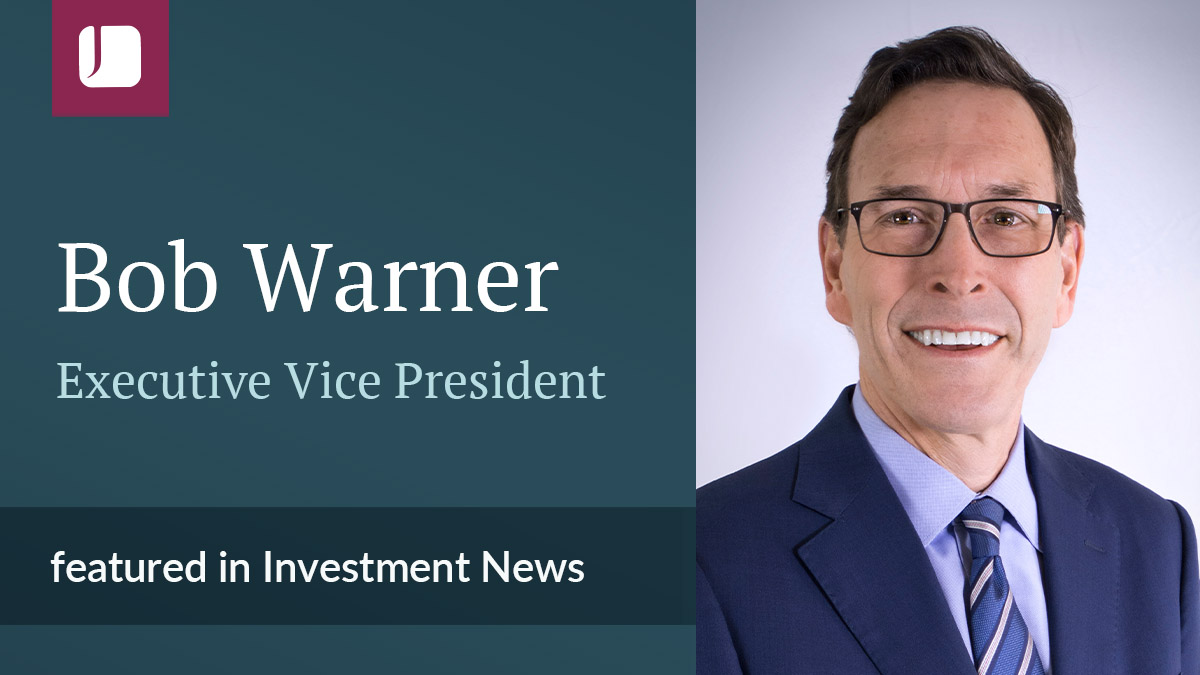 Bob Warner featured on Investment News