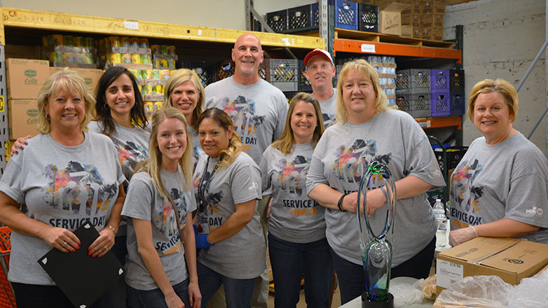 service day 2018 winner with jim and karla