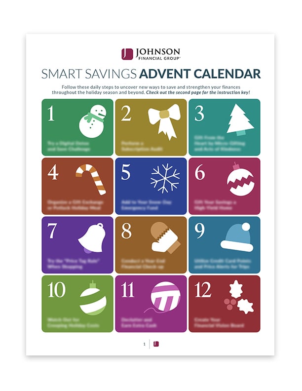 Smart Savings Advent Calendar