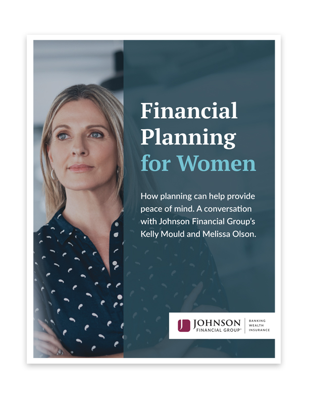 Cover of Financial Planning for Women whitepaper