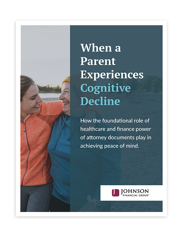 When a Parent  Experiences  Cognitive Decline