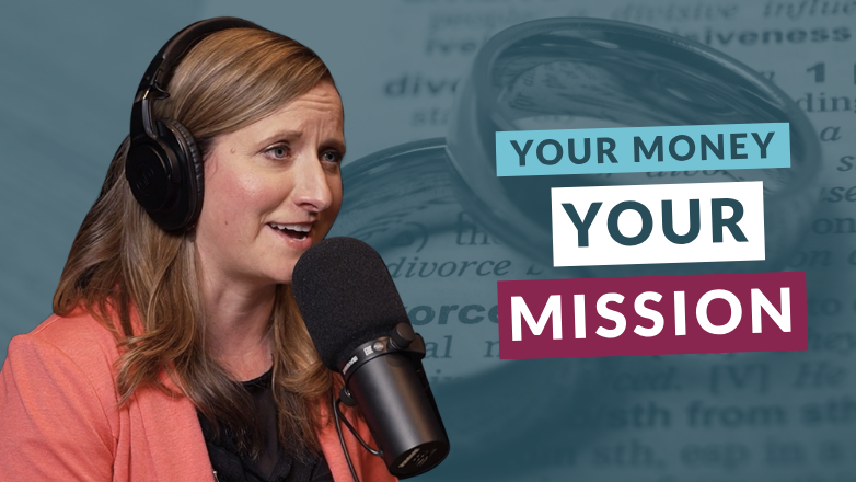 Anisa Dunn and the Your Money. Your Mission Logo.