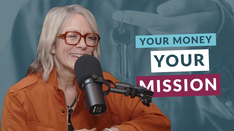 Denise Domian on the Your Money. Your Mission. podcast.